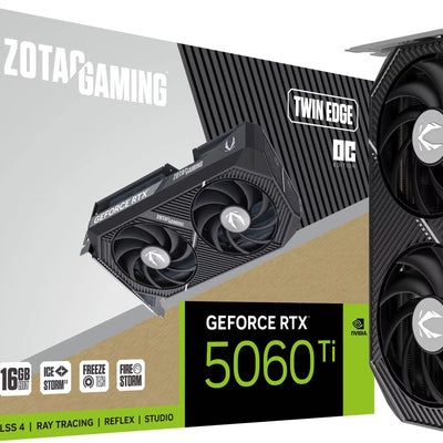 Zotac GeForce RTX 5060 Ti 16 Go Twin Edge OC Noir