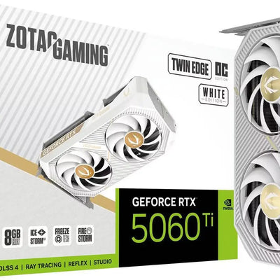 Zotac GeForce RTX 5060 Ti 8 Go Twin Edge OC blanc