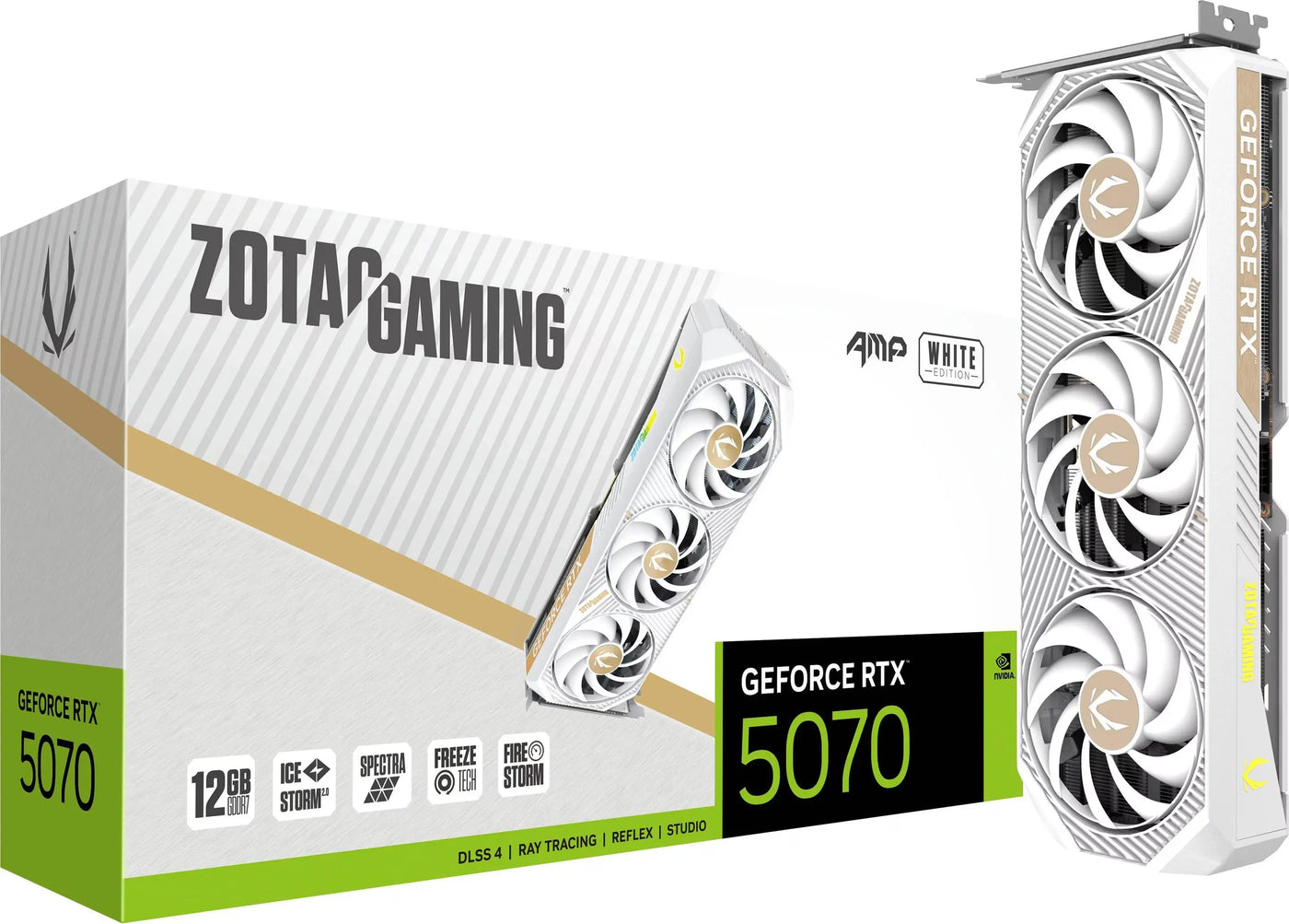 Zotac GeForce RTX 5070 AMP White Edition