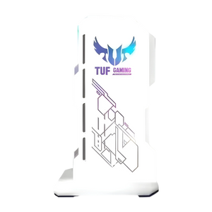 Support Carte Graphique 5v 3Pin RGB - ASUS TUF GAMING - Blanc