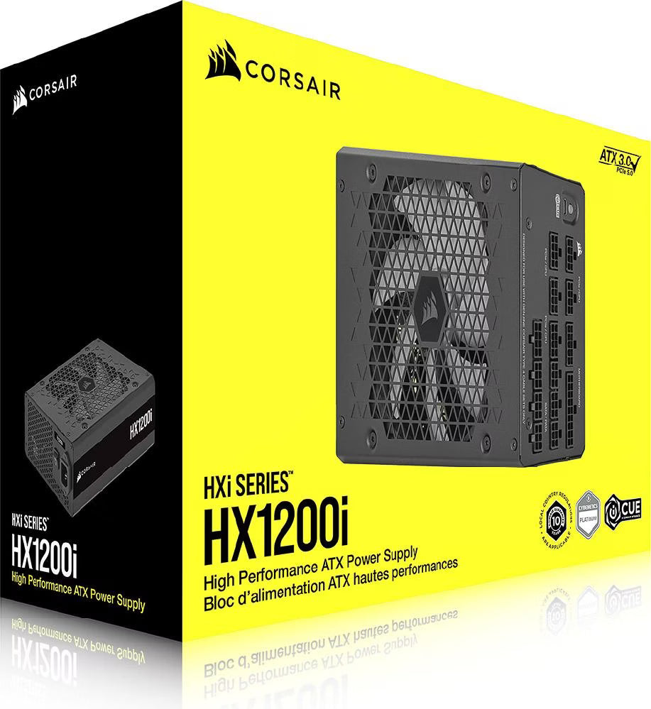 Corsair HX1200i - (2025) - Noir - ATX image 0