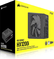 Alimentation Corsair HX1200i 1200W noir ATX haute performance mesh angulaire - Alimentation