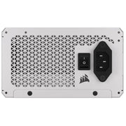 Alimentation Corsair RM750x SHIFT Blanc vue arrière avec grille géométrique