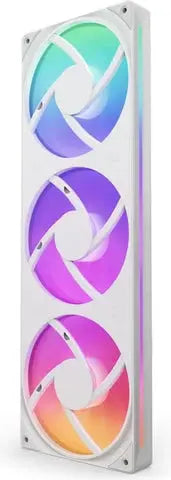 NZXT F360 RGB Core Blanc tour refroidissante blanche 360mm à 3 ventilateurs RGB