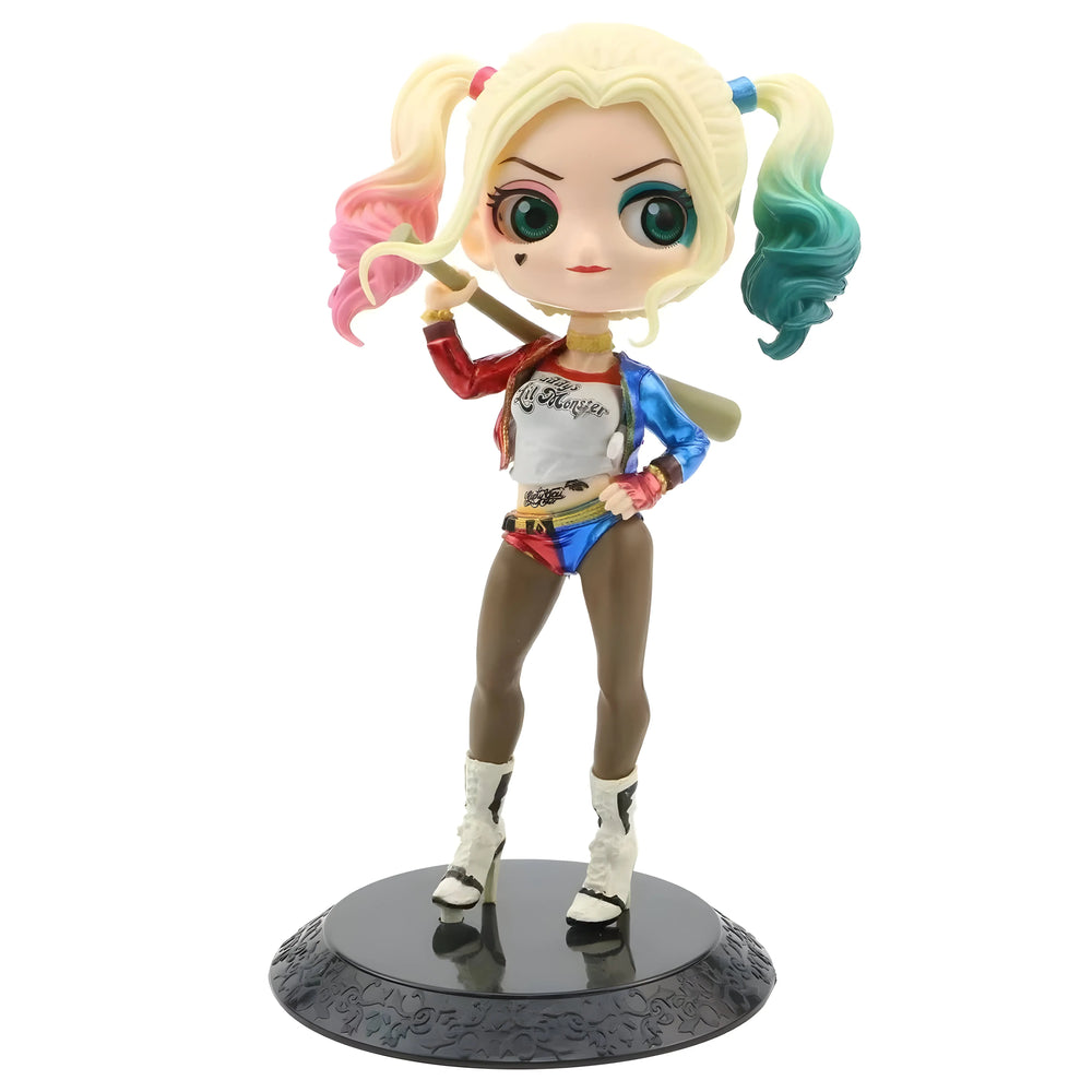 Figurine chibi Harley Quinn DC Comics avec batte de baseball