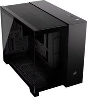 Boîtier PC Corsair 2500X NOIR noir avec panneau latéral transparent et maille texturée supérieure
