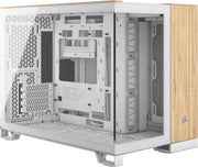 Corsair 2500X Blanc/Bamboo Wood, boîtier Legend 240 blanc et bambou