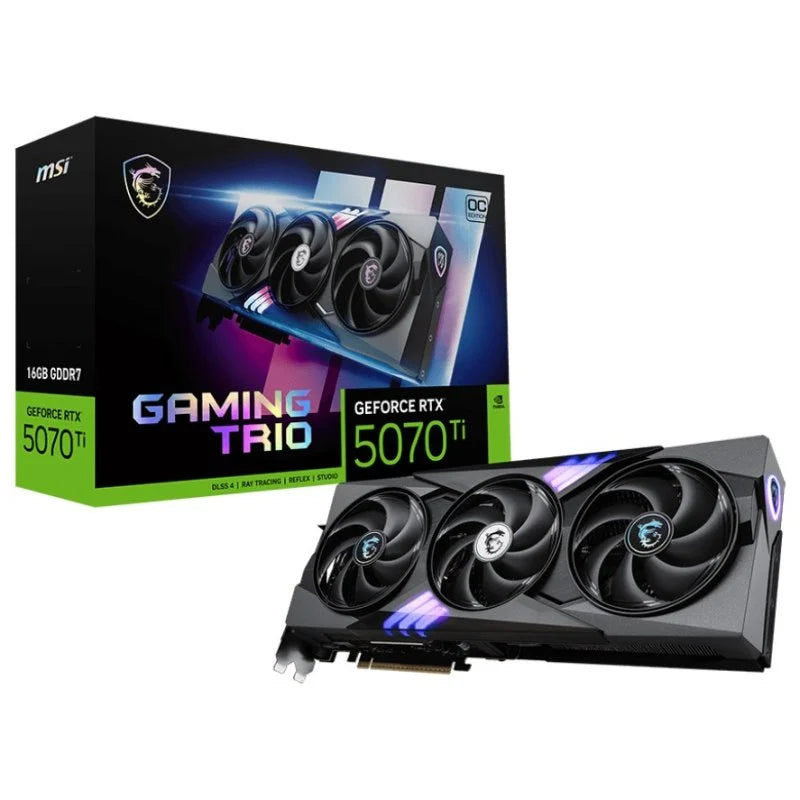 MSI GeForce RTX 5070 Ti GAMING TRIO OC PLUS image 0
