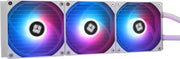 Ventilateurs 3 pales ARGB Thermalright Aqua Elite 360 Blanc, éclairage bleu-violet
