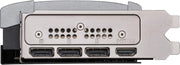 Carte graphique MSI GeForce RTX 5070 Ti VENTUS 3X OC argentée, ports DisplayPort et HDMI