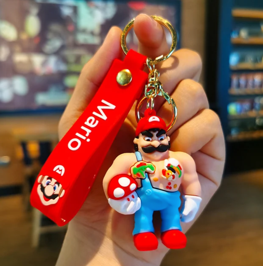 Porte-Clés Mario - Mario Super Muscles image 0