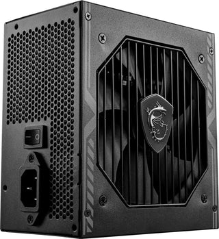 Alimentation MSI MAG A650BNL 650W noir ATX avec logo dragon ventilateur