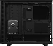 Boîtier PC Fractal Design Define 7 Noir avec HDD argenté à gauche