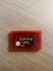 Cartouche Game Boy Advance Pokémon Rouge version Bulbizarre LCD