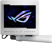 Moniteur gaming ASUS ROG Ryugin III 240 ARGB blanc avec logo ROG violet-bleu