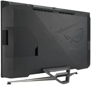 Arrière du moniteur gaming ASUS ROG Swift 38 pouces noir mat angulaire ROG logo