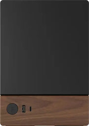 Ordinateur de bureau Fractal Design Terra Graphite en bois noir et noyer mat, ports USB-C et jack avant