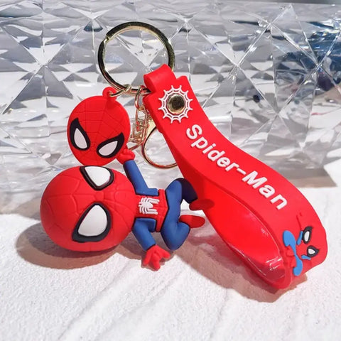 Porte clés Marvel - Spider-man couché — dans le même univers que Figurine Marvel Iron Man