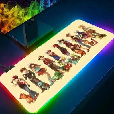 Tapis de Souris Gaming  RGB Pokémon - Dresseur Pokémon