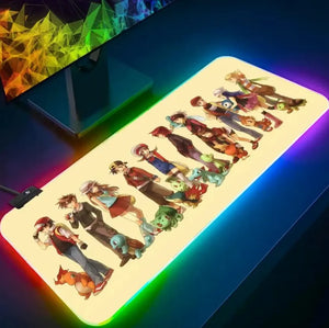 Tapis de Souris Gaming  RGB Pokémon - Dresseur Pokémon