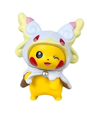 Figurine Pokemon - Pikachu cosplay Mega-Nanméouïe