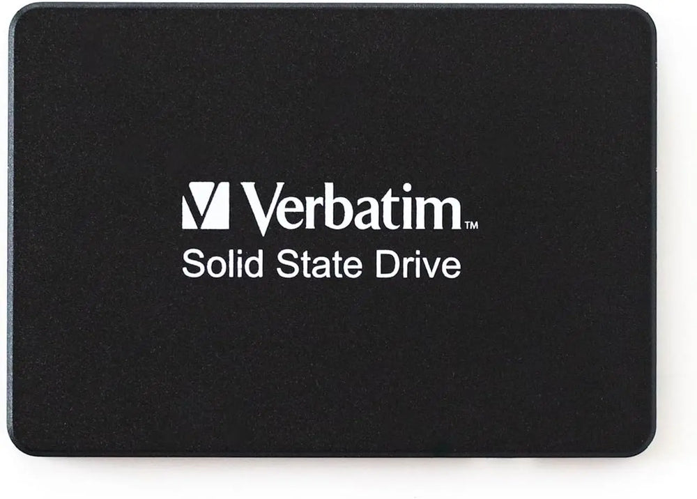 Disque SSD Verbatim 2,5 pouces 2 To noir avec branding blanc