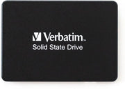 Disque SSD Verbatim 2,5 pouces 2 To noir avec branding blanc - Stockage