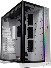 Boîtier PC Lian Li O11 Dynamic XL ROG Certified BLANC avec panneau latéral transparent et éclairage RGB