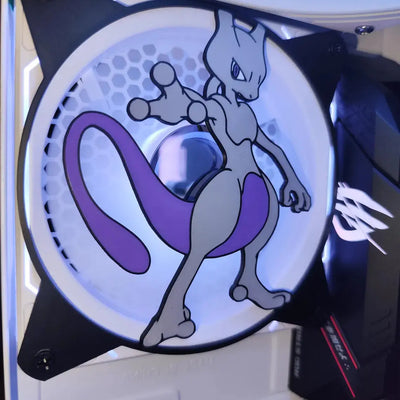 Grille Ventilateur Pokemon 120mm/140mm - Mewtwo