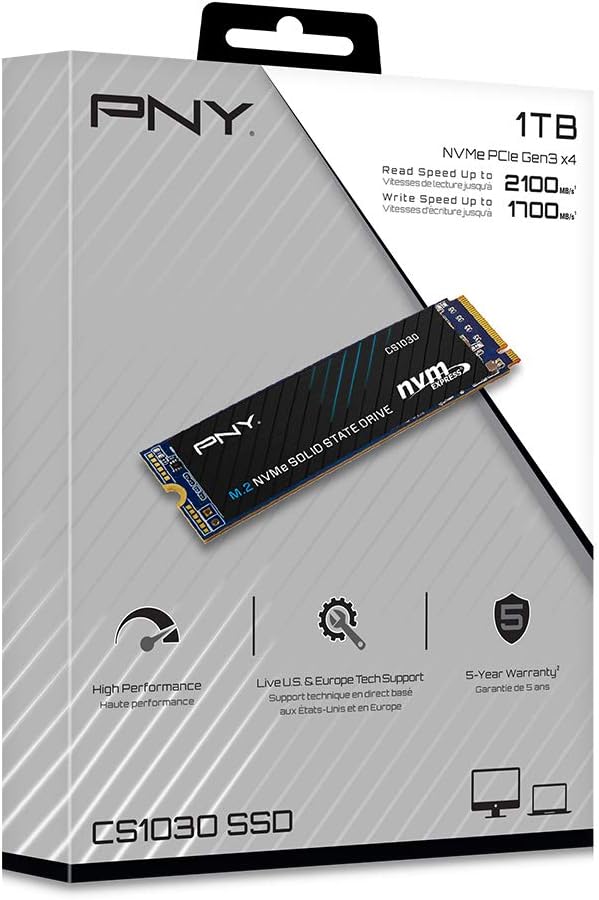 PNY CS1030 1TB M.2  - Lecture, 1700MB/s image 4