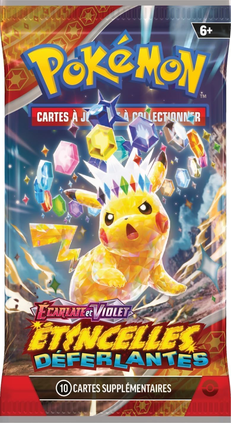 Booster Pokemon Écarlate et Violet – Étincelles Déferlantes image 0
