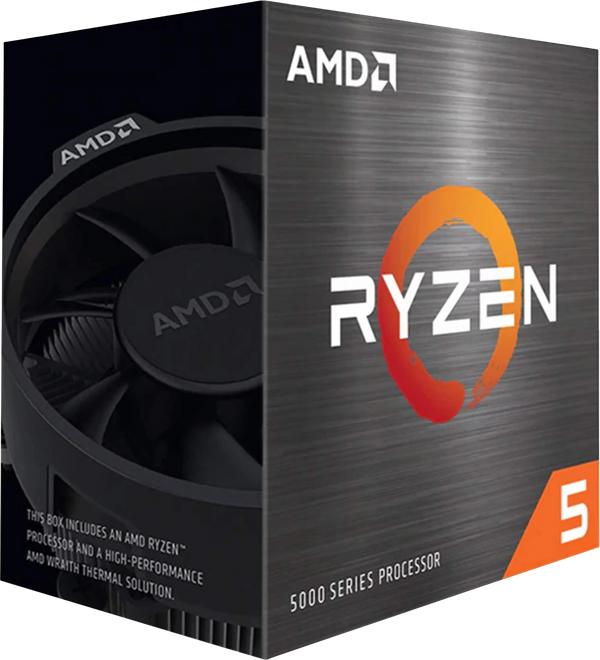 AMD Ryzen 5 5600 - AM4 - 6 Cœurs - 3,5 GHz / 4,4 GHz — dans la même gamme que AMD Ryzen 5 5600