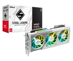 ASRock Radeon RX 9070 XT Steel Legend 16 Go Blanc