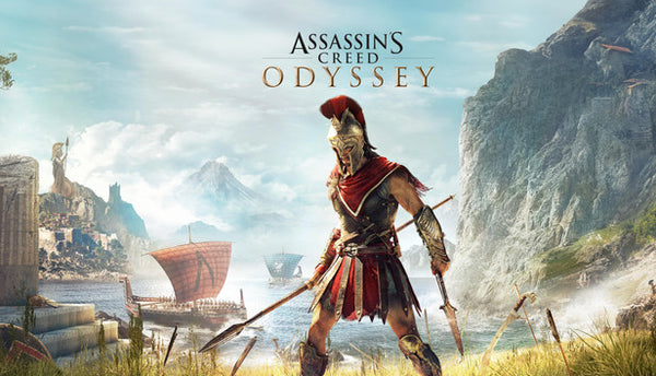 Jaquette Assassin's Creed Odyssey sur PC, clé à activer sur Ubisoft Connect