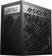 Alimentation MSI MPG A850G PCIE5 850W noir ATX, finition mate angulaire