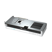 Carte graphique Gigabyte GeForce RTX 5080 AERO OC argent et blanc
