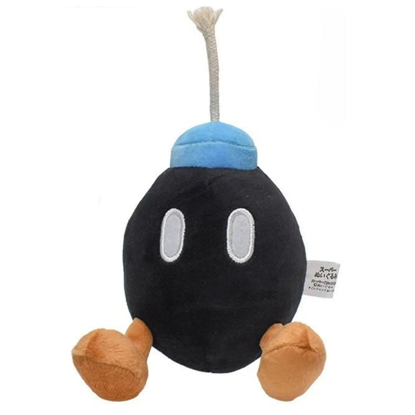 Mario Peluche Bob-omb  - Super Mario Bros - 15 cm
