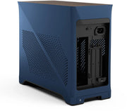 Fractal Design Era 2 Midnight Blue : boîtier PC mat bleu avec panneau latéral perforé géométrique