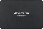 Disque SSD Verbatim V1550 S3 128Go noir mat dos blanc