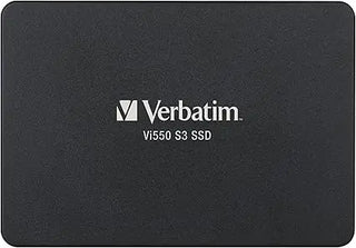 Disque SSD Verbatim V1550 S3 128Go noir mat dos blanc