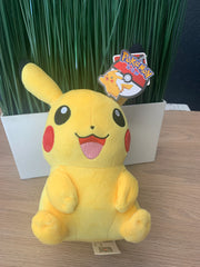 Peluche Pokémon Pikachu jaune coton doux 20 cm yeux noirs joues rouges