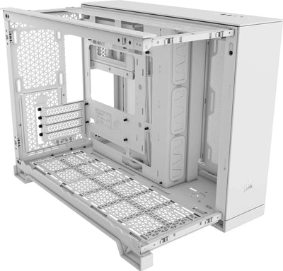 Boîtier PC Corsair 2500D Airflow Blanc au design minimaliste et mesh ventilé