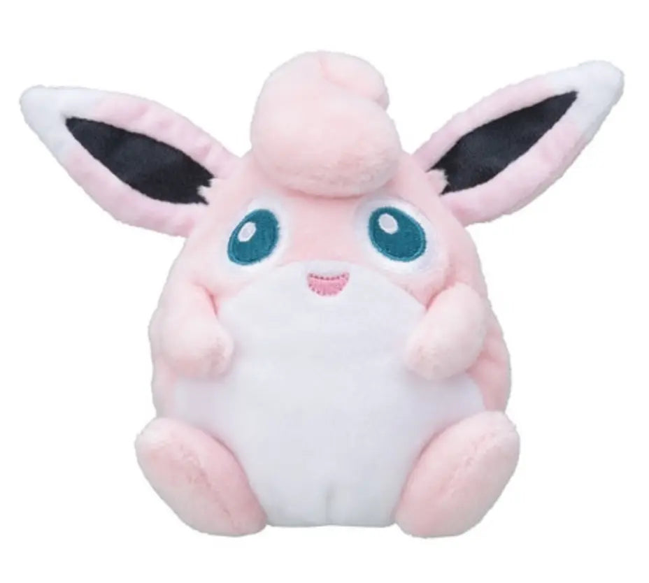 Peluche Pokémon Jigglypuff rose et blanche 15 cm coton doux