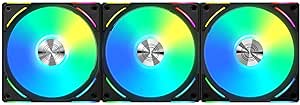 Lot de 3x Lian Li Uni Fan AL120 V2 RGB 12cm - NOIR image 0