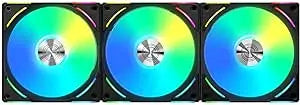 Lot de 3x Lian Li Uni Fan AL120 V2 RGB 12cm - NOIR