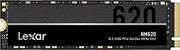 Lexar NM620 2 To SSD M.2 2280 PCIe Gen3x4 NVMe design noir et argent - Stockage