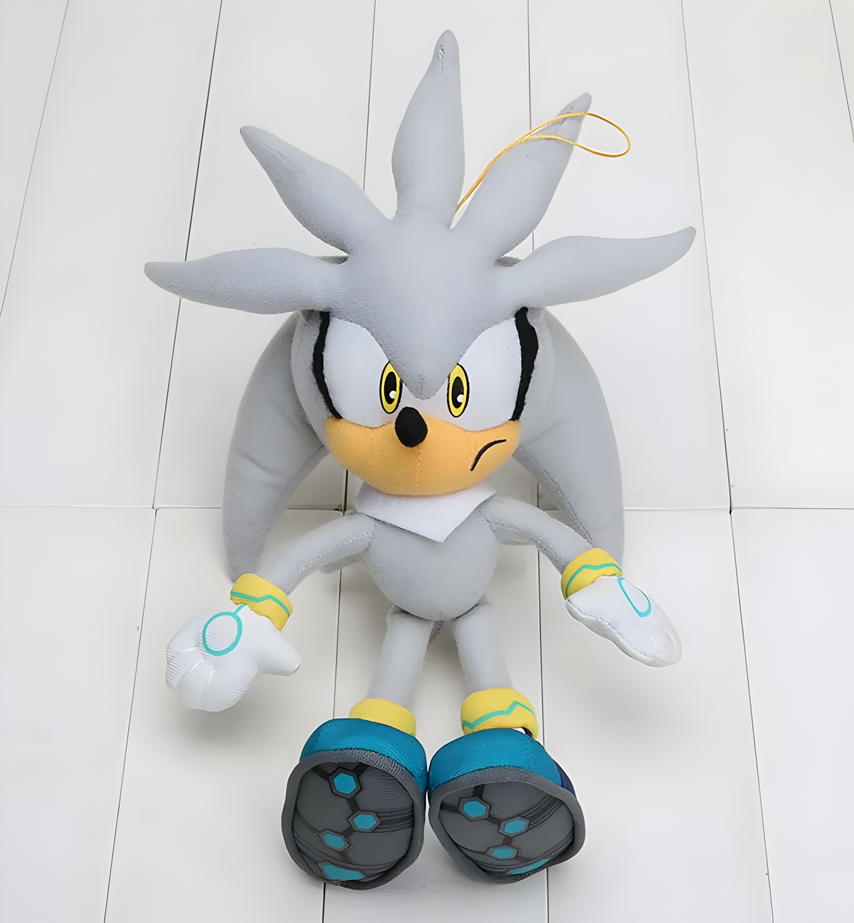 Peluche Sonic - Silver Hedgehog -Taille 20 cm image 0