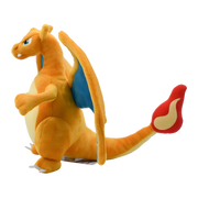 Peluche Pokémon Dracaufeu orange coton doux 20 cm flammes rouges