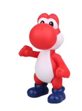 Figurine Super Mario Bros - Yoshi Rouge - 15 cm image 0