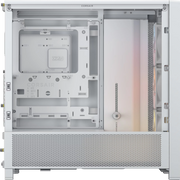 Boîtier blanc Corsair 4000D Frame RS ARGB au design minimaliste à panneau mesh